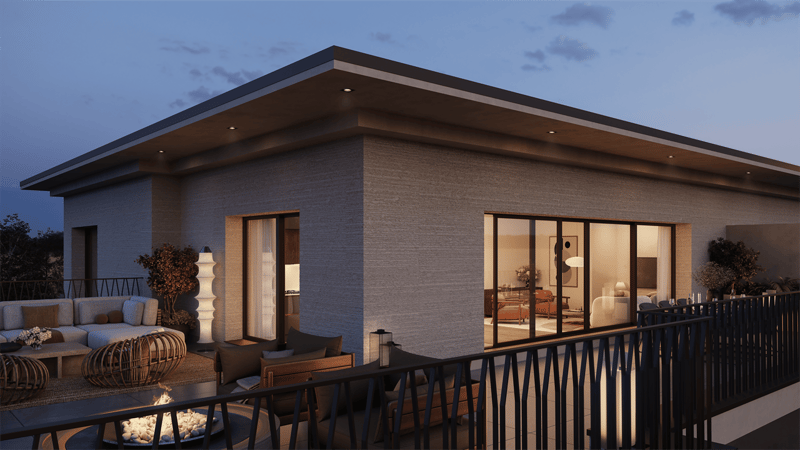 5 pièces en attique avec terrasse de 78 m² (1)