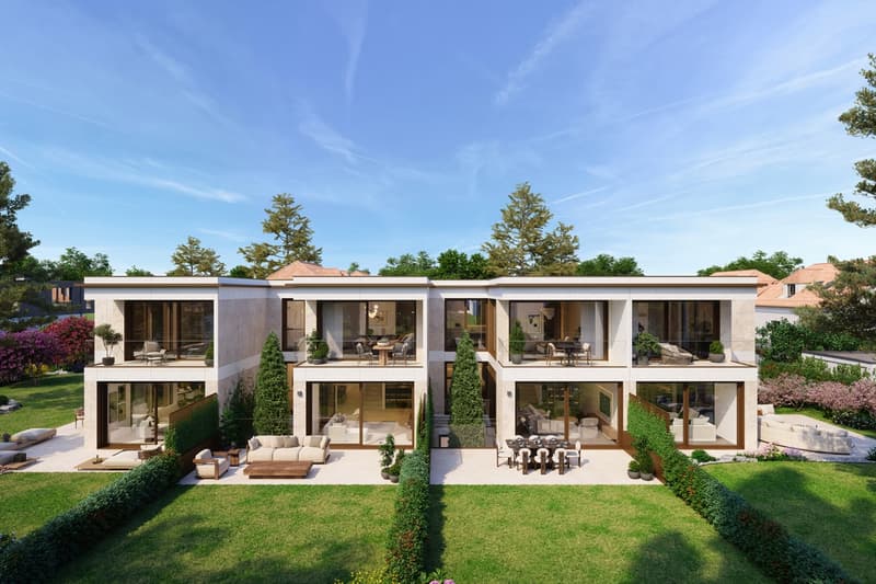 Villas neuves THPE avec jardin et prestations haut de gamme ? Pregny-Chambésy (7)