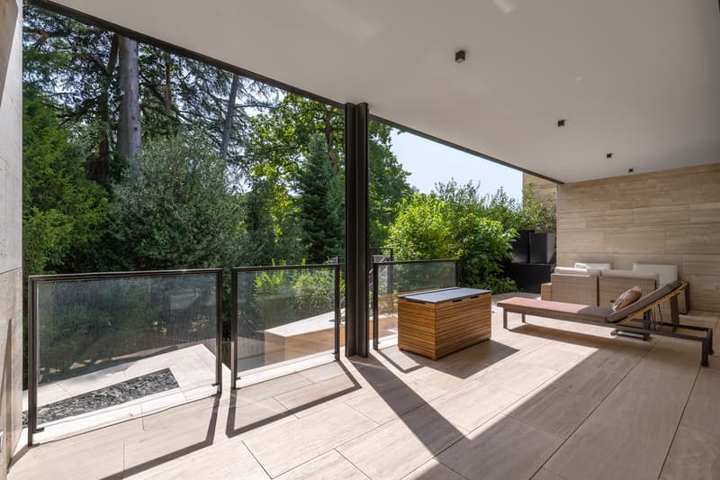 Duplex d'exception avec jardin privé ? Résidence Beauvallon, Chêne-Bougeries. (1)