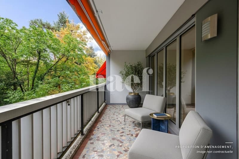Terrasse côté séjour