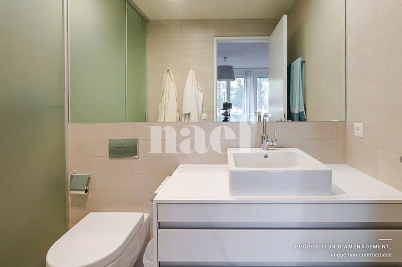 Salle de douche attenante