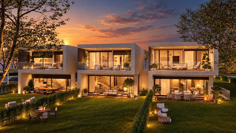 De belles villas THPE avec jardin privatif - Plan-les-Ouates (1)