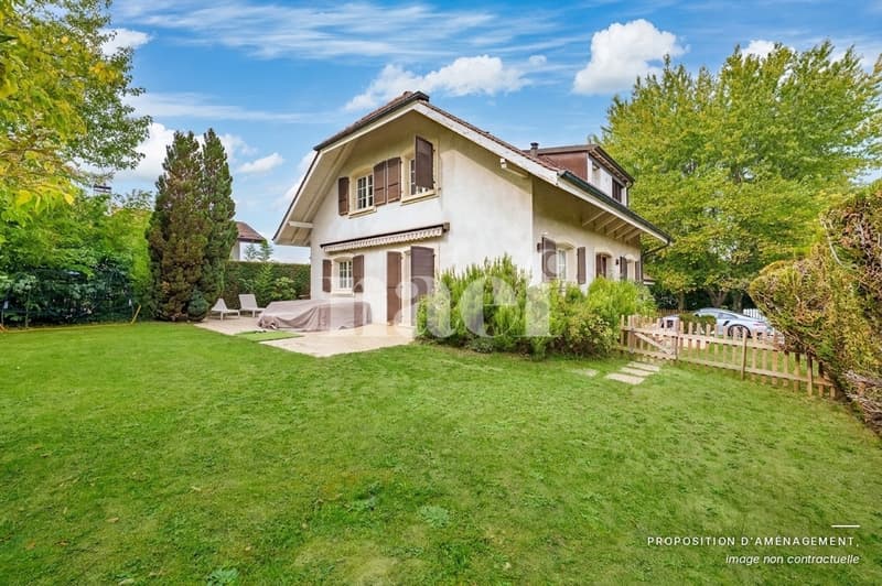 Corsier Villa individuelle de 7 pièces sur une magnifique parcelle arborée de 1'730 m² (13)