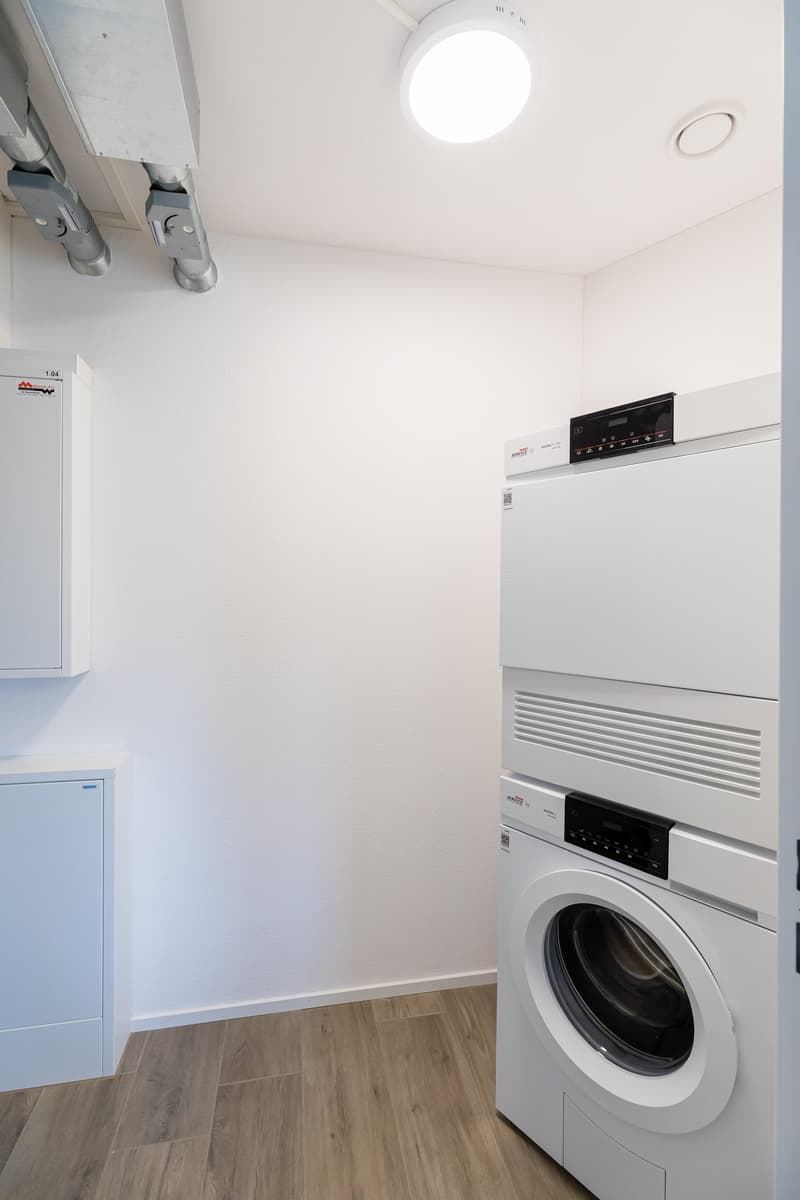 Waschturm in der Wohnung
