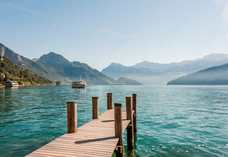 Unique, large building plot with construction project overlooking Lake Lucerne (2)