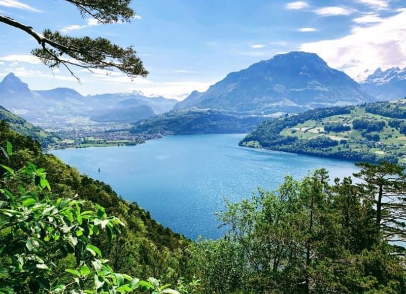 Unique, large building plot with construction project overlooking Lake Lucerne (6)