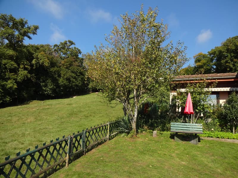 Charmantes Einfamilienhaus an guter, sonniger Lage mit grossem Garten und wunderbarer Weitsicht (13)