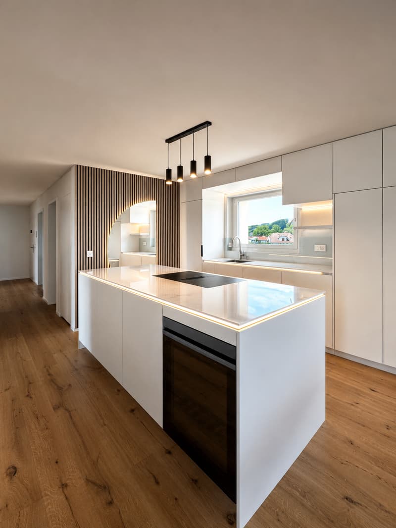 Appartamento in proprietà di 7,5 locali con vista sul lago e la montagna inobstructable! (1)