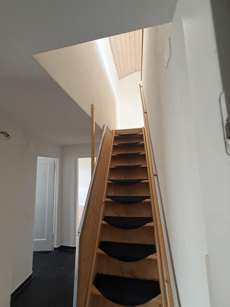 Charmante 4-Zimmer-Dachwohnung mit Aussicht in Luzern-Reussbühl (2)
