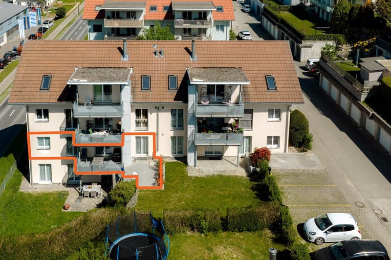 Bright 4.5-room apartment on the high ground floor with balcony (2)