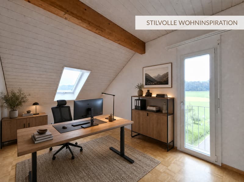 Charmante 4½-Zimmer-Dachwohnung (4)