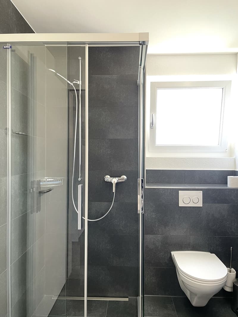 Gäste-WC mit Dusche