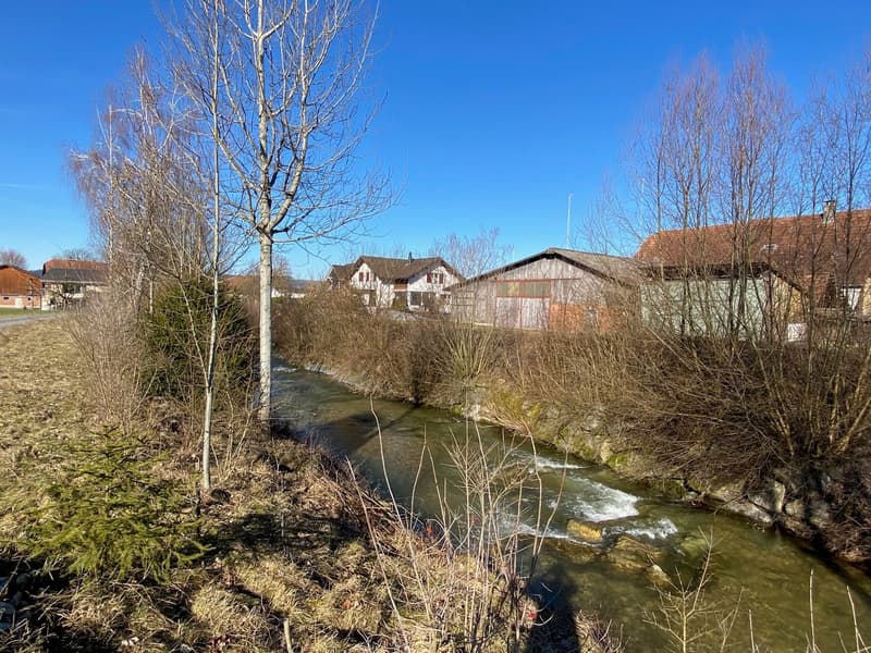 Wohnen an der Grenze zur Natur.