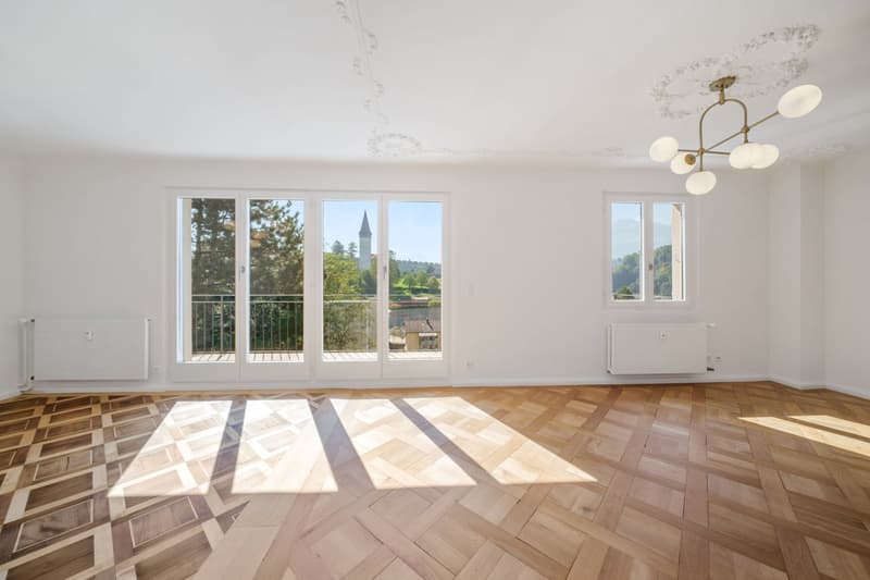 Luzern: Neu ausgebaute 4.5 Zimmer Maisonettewohnung mit Pilatusblick (3)