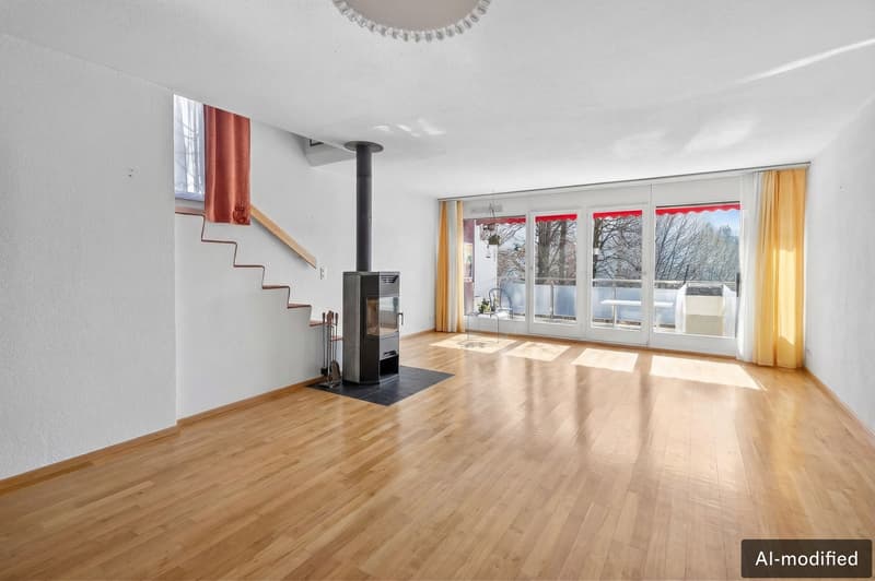 5.5 Zimmer Reiheneckhaus mit Charakter & Ausbaupotenzial (2)