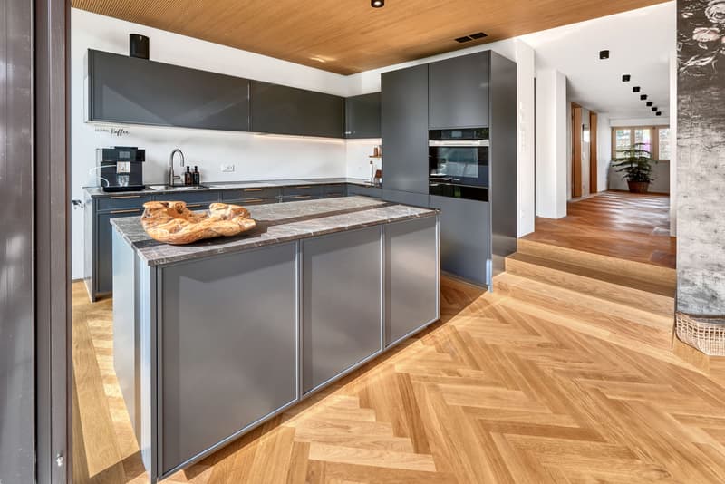 Traditionelles Holzhaus mit modernem Glasanbau - Wohnen auf 8 Zimmern (2)