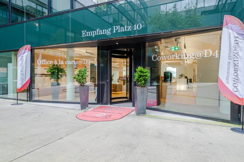Eingangsbereich aussen / Haupteingang zu Ihrem Büro