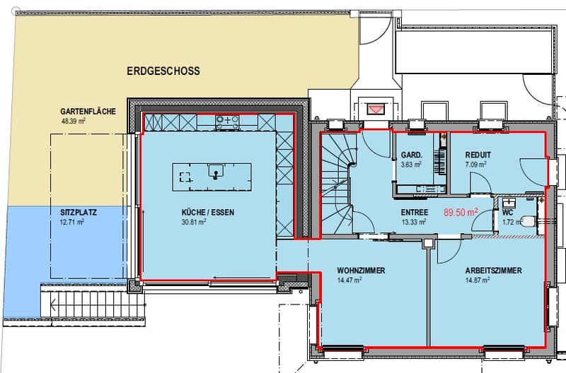 Grundriss Erdgeschoss
