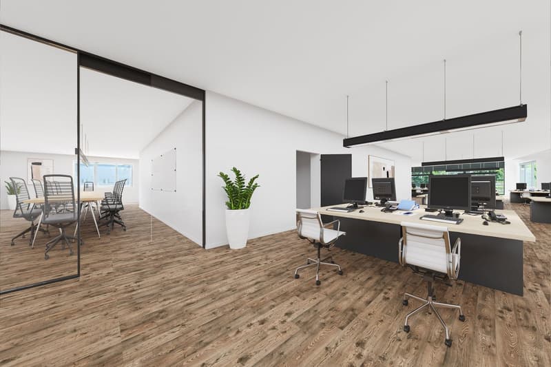 Due piani incl. area al piano terra in posizione prominente - 900 m² di spazio ufficio/commerciale! (12)
