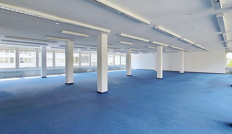 Beaucoup d'espace ouvert plus salle de réunion (2)