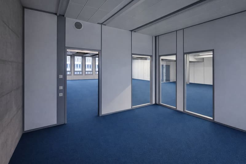 220 m² Open Space con 3 uffici individuali! (7)