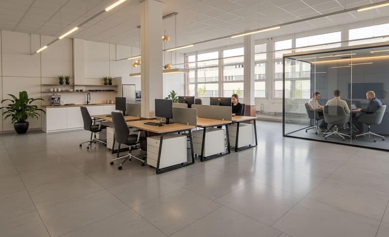 Well-located, expanded and bright office space with water connection - 158 m2! (2)