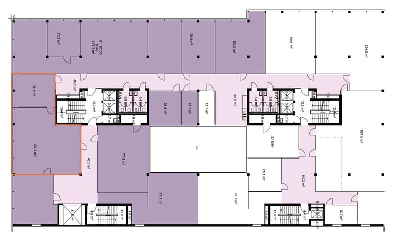 169m² - Representative office space in an attractive location as a partial area (13)