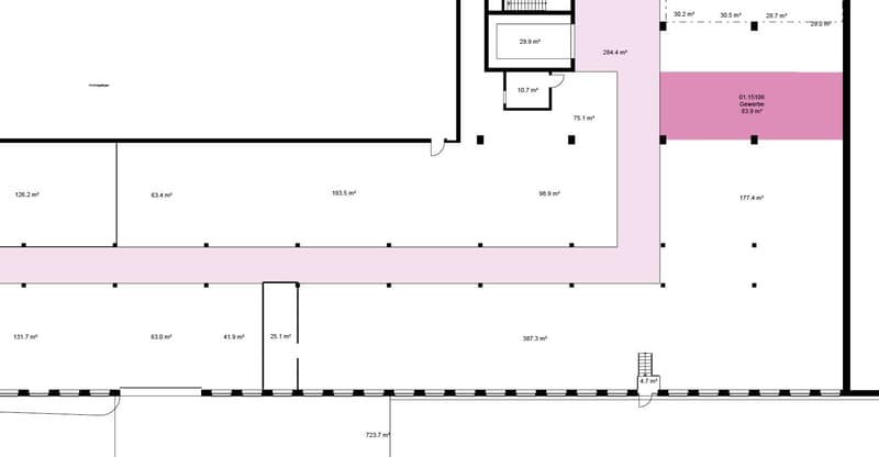Circa 100m² - Spazio commerciale/Magazzino con consegna diretta & accessibilità ideale (8)