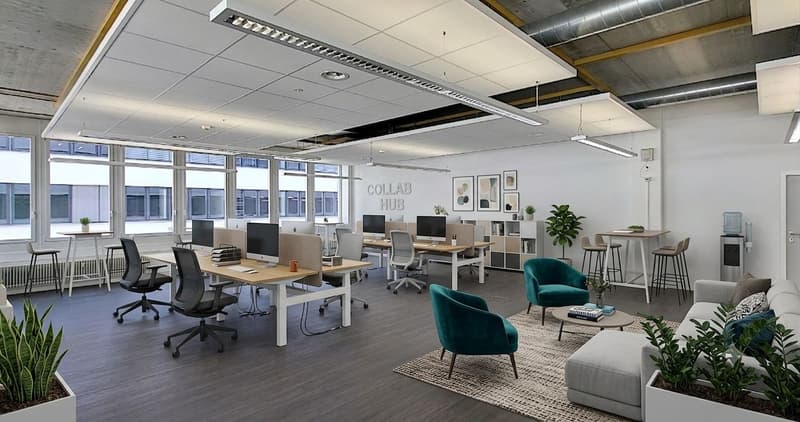 Voll ausgebaute Büroflächen im TechCenter Reinach! (8)