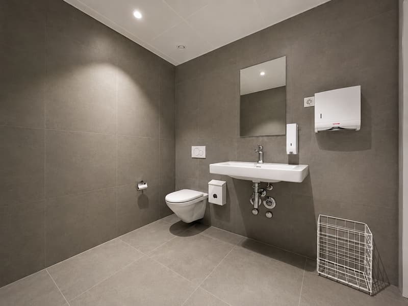 Warehouse space for rent as a magazine with toilet in central location in Stetten! (4)