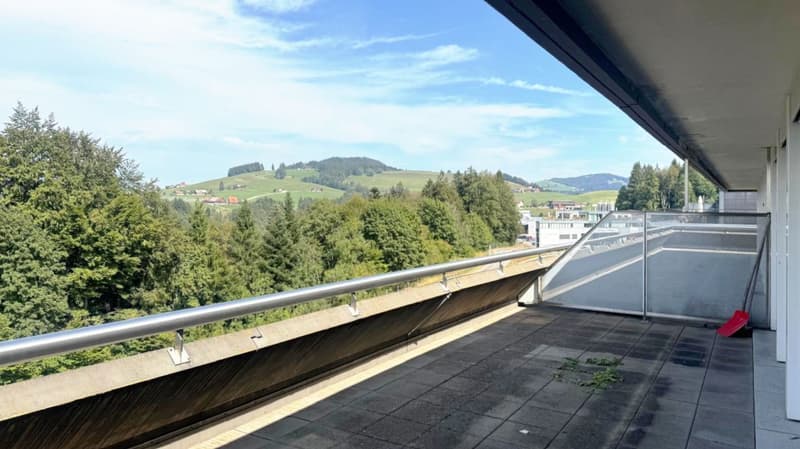 Exklusive & lichtdurchflutete Gewerbe-/Bürofläche (173 m²) mit 2 Terrassen in Schindellegi (5)
