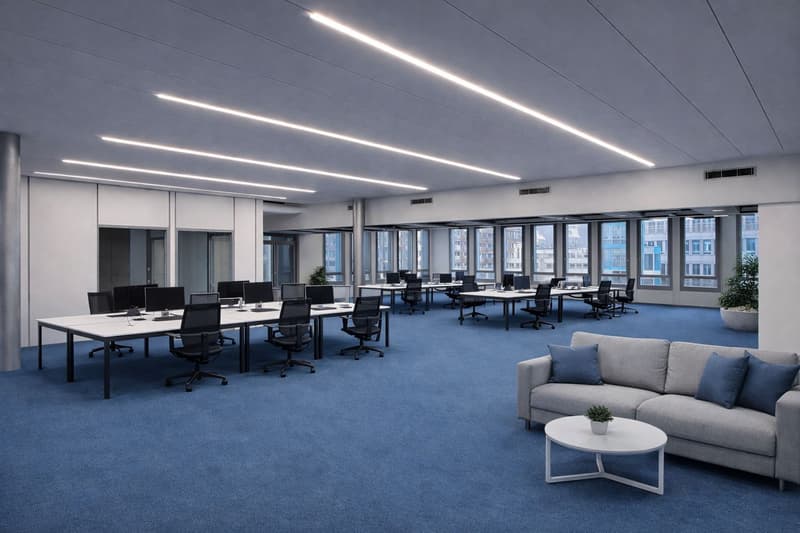 JETZT NEU MIT SHOWFLÄCHE! 220 m² Open Space mit 3 Einzelbüros! (4)