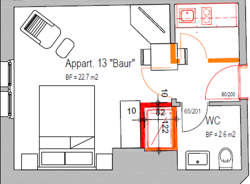 ab 1'115.00 CHF - Serviced, möblierte Apartments in Zofingen – Erstbezug per 01.10.2025 (9)
