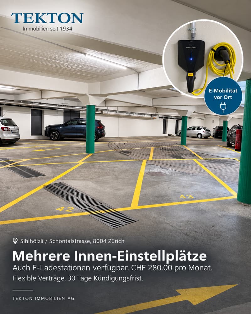 Innen-Einstellplätze