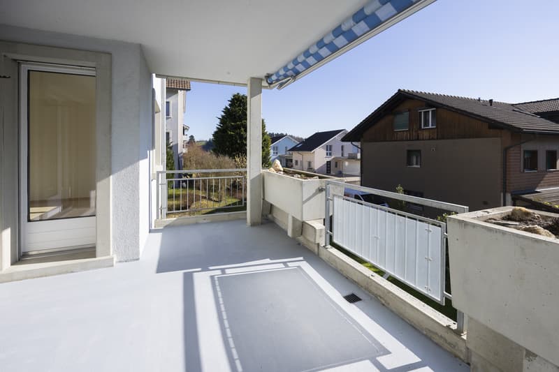 Balkon mit Aussicht