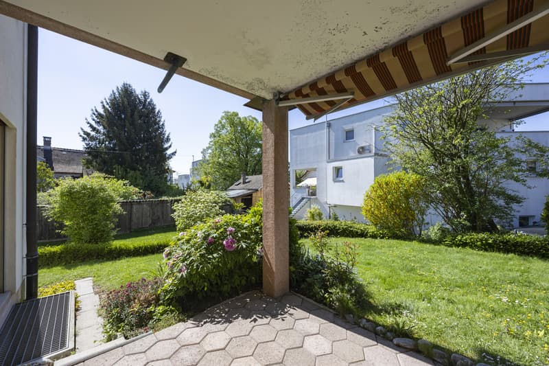 Balkon gedeckt