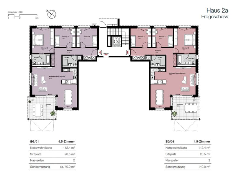 Haus 2a Grundriss 4.5