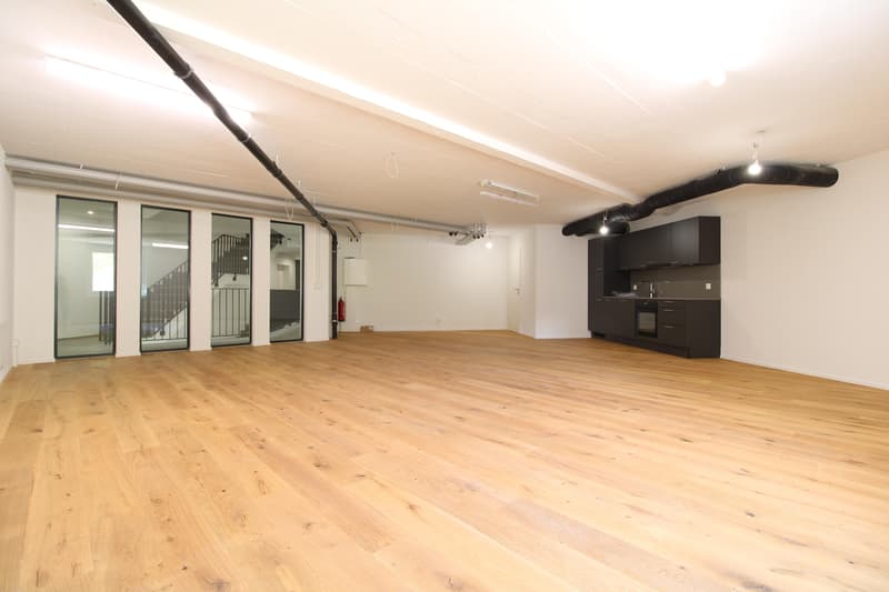 Modern commercial space in a new building (1)