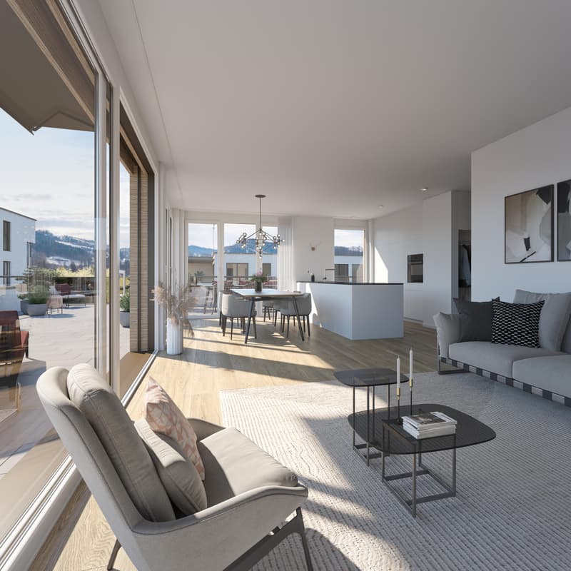 Premier occupation d'appartements 3.5 pièces dans le quartier de Bruggen (4)
