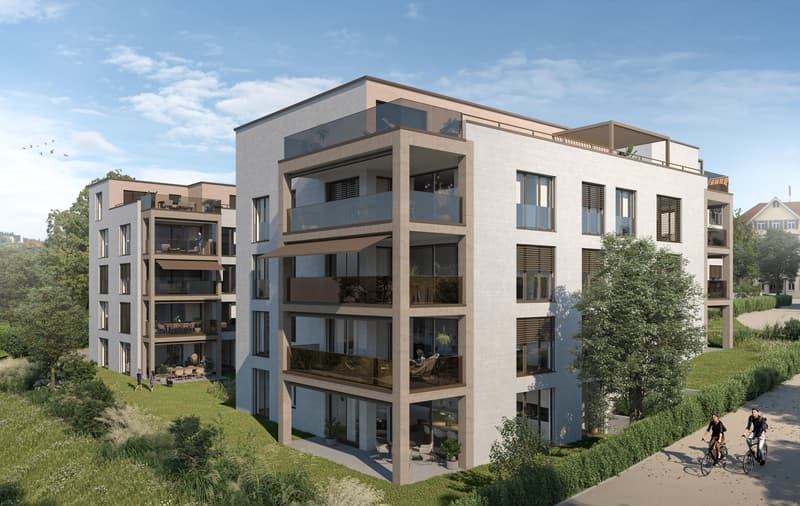 Premier occupation d'appartements 3.5 pièces dans le quartier de Bruggen (1)