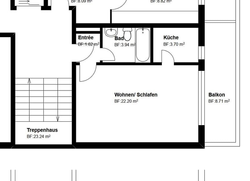 1.5 room apartment in Amriswil (9)