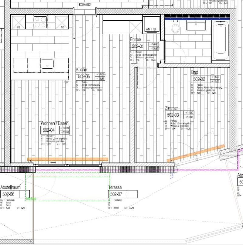 Attraktive 2½-Zimmer-Attikawohnung mit grosser Terrasse und Weitsicht in Kreuzlingen (9)