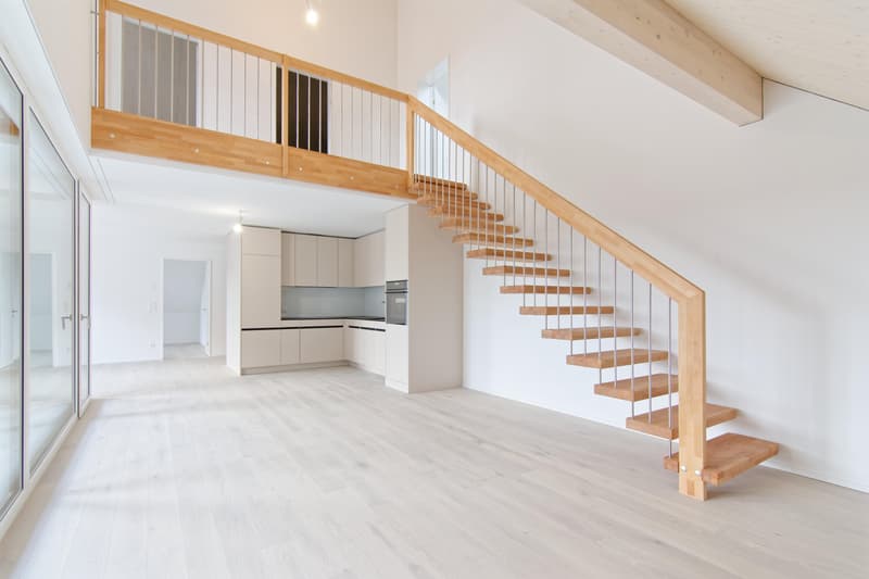 Attraktive 4.5-Zimmer-Dachgeschosswohnung mit zwei Loggien (3)