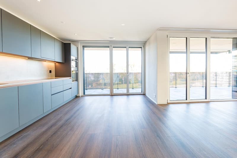 Moderne 4.5-Zimmer-Wohnung mit grossem Balkon und schöner Aussicht (2)