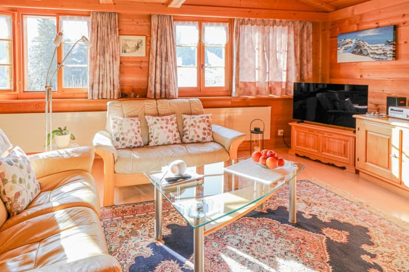 Chalet confortable dans un emplacement ensoleillé avec garage et belle vue (5)