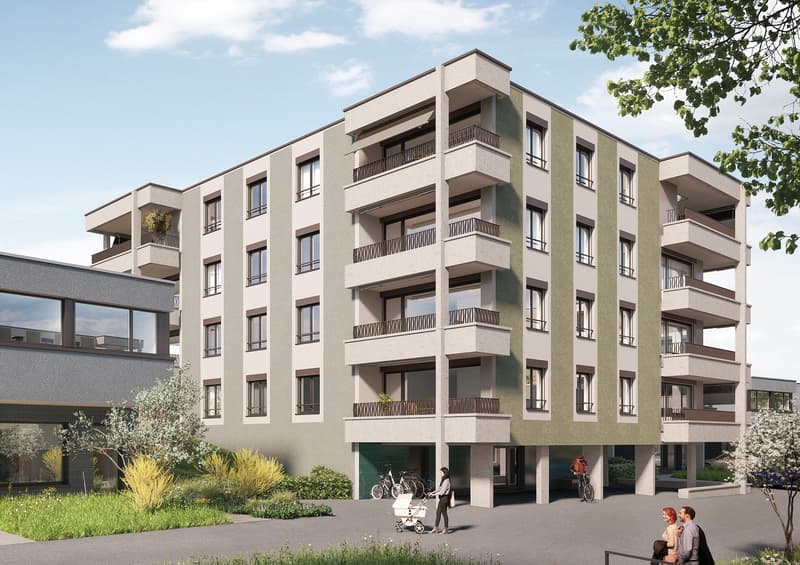 In a quiet residential area, your dream apartment is being built (8)