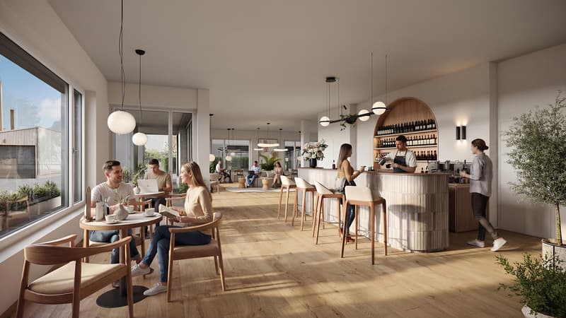 Espace commercial avec une visibilité élevée dans un quartier neuf dynamique (5)