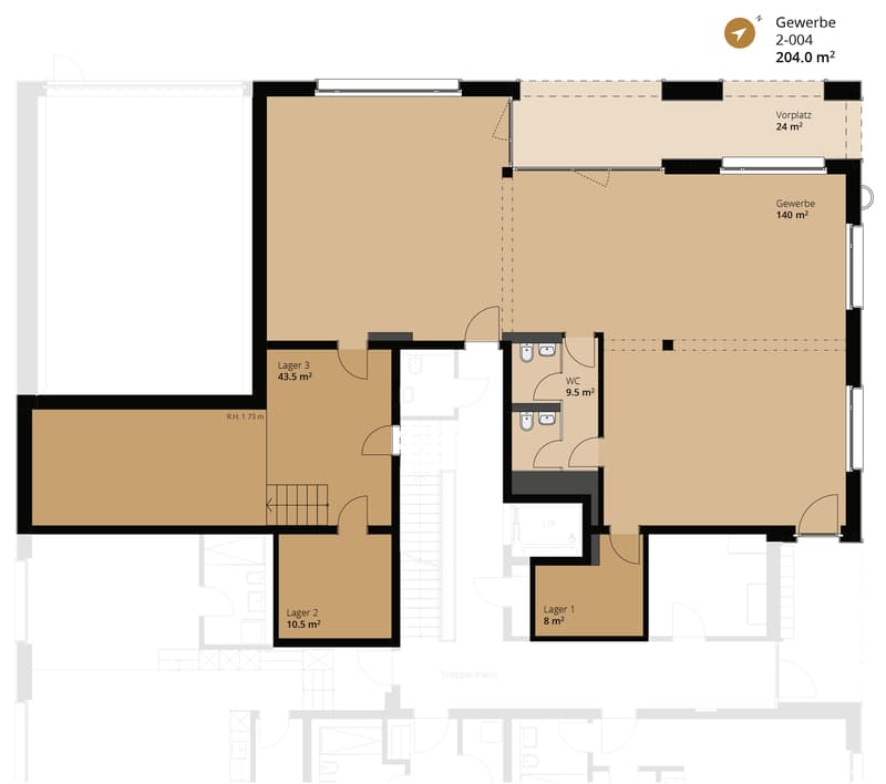 Espace commercial avec une visibilité élevée dans un quartier neuf dynamique (8)