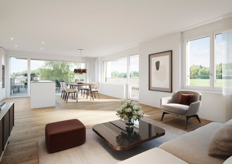 Wohlfühloase in ruhigem Wohnquartier nahe Stadt (2)