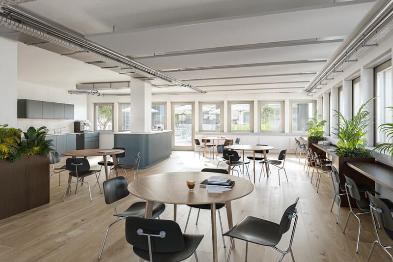 Visualisierung Cafeteria/Terrasse Obergeschoss